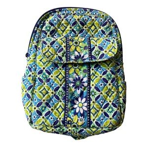 Vera Bradley | Small Floral Paisley Backpack Daisy Daisy Pattern